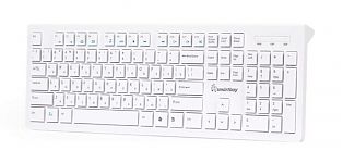 Клавиатура Smartbuy Slim 206 USB Белая (SBK-206US-W)