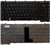 Клавиатура для ноутбука Toshiba Satellite A300, M300, L300, M500, M505 черная, большой Enter